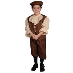 Colonial Boy Child Halloween Costume Size 4T Toddler  Toys & Games 