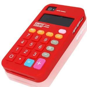 Calculator Silicone Case Cover for Apple iPhone 4 4G AT&T 