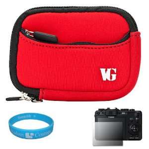  Red Mini Glove Protective Neoprene Sleeve Carrying Case 