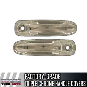02 03 04 05 06 07 08 Dodge Ram 2 Dr Chrome Door Handle Covers (With A 