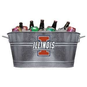 Illinois Fighting Illini NCAA Planter Tub  Sports 