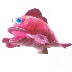  Coral Fish Pink Hand Puppet Toys & Games