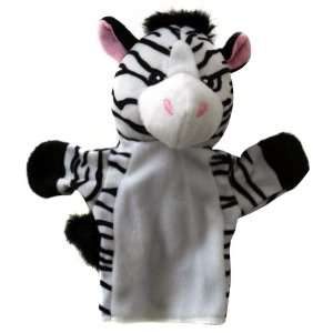  Plush Zebra 8 Hand Puppet Toys & Games