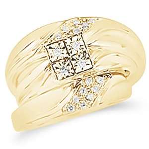  Size 10   10K Yellow Gold Diamond Mens and Ladies Couple His & Hers 
