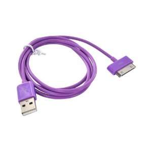  Purple Data Cable For Apple iPhone iPod USB Electronics