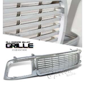   94 97 Chevy S10 Sport Grill   Chrome Painted 1 Piece Style Automotive