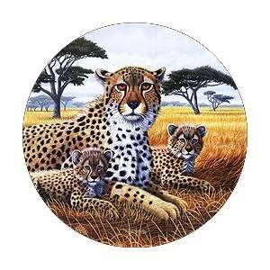  Cheetah And Cubs Spare Tire Cover Automotive