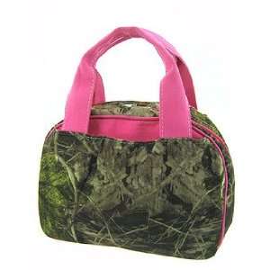    Pink Camo Camouflage Insulated Lunch Bag Box