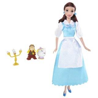 Disney Sparkling Princess Belle Doll  Toys & Games  
