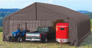 NEW 30x24x16H Portable 3 Car Garage Shelter Logic RV Boat Trailer 