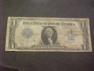 1923 $1 SILVER CERTIFICATE LARGE NOTE NICE LOOK  