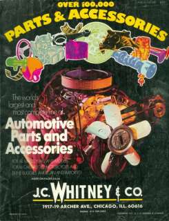 1971 J.C. Whitney & Co. Auto Accessories/Parts Catalog Worlds 