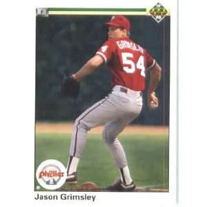  1990 Upper Deck #27 Jason Grimsley RC   Philadelphia 