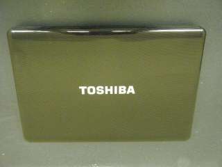 TOSHIBA Satellite L505D GS6000 2.2GHz 4GB 320GB DVDRW 16 WiFi LAPTOP 