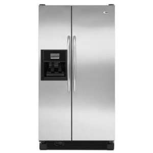   25.4 cu. ft. Side by Side Refrigerator   Stainless Steel Appliances