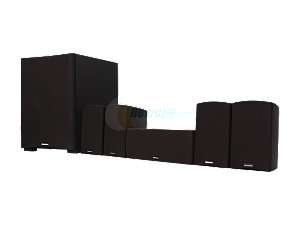 MartinLogan MLT 2 5.1CH Premium Home Theater Speaker System Black 