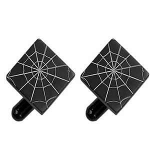 piece gift set w gift box spider web stainless steel money clip 