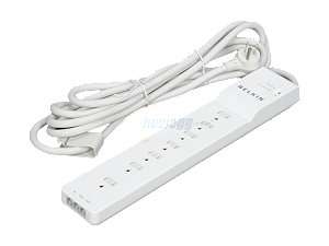 BELKIN BE107200 12 12 ft. 7 Outlets 2160 Joule Home/office Surge 