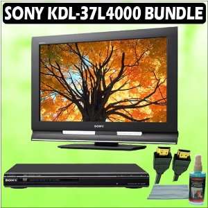  Sony Bravia L Series KDL 37L4000 37 inch 720P LCD HDTV + Sony 
