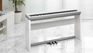 Casio Privia PX130 White 88 Key Digital Home Piano w/ Stand and Pedals 