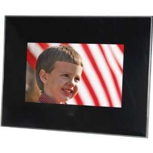  7 Black Acrylic Digital Photo Frame Electronics