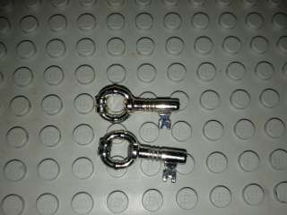 Lego Minifigure Accessories   2 Silver / Chrome Harry Potter Keys 