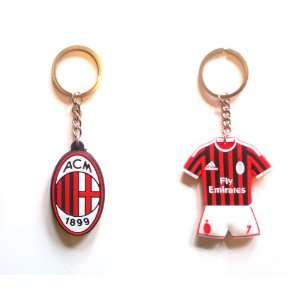 AC Milan & Alexandre Pato #7 Home Jersey Keychain
