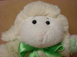 Animal Adventure Baby Lamb Sheep Mint Green Plush Nice  