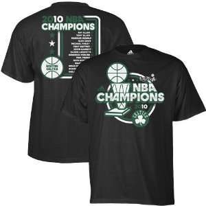  adidas Boston Celtics Youth Black 2010 NBA Champions 