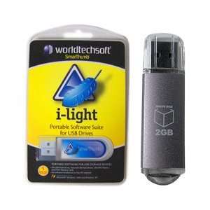   Portable Thumb Drive Software + 2GB USB Flash Drive 
