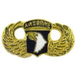  U.S. Army 101st Airborne Wing Pin Gold Plated 1 Arts 