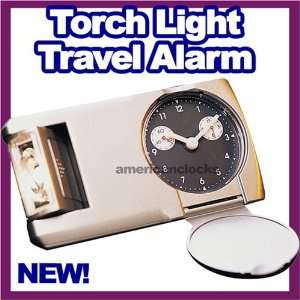  Torch Light Travel Alarm Clock