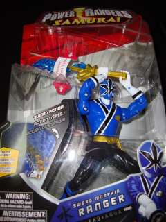 Power Rangers Samurai Sword Morphin Water Blue Ranger  