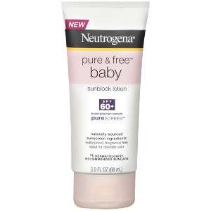   Site   Neutrogena Pure & Free Baby Sunblock Lotion SPF 60+   3 oz