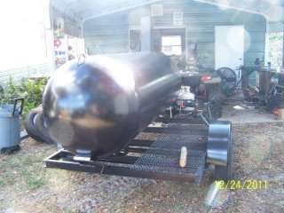 BBQ Grill & Smoker 500 Gallon Gas or Wood  