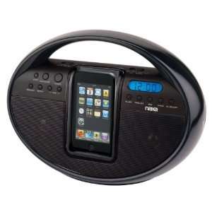   Electronics NI 3104 Portable AM/FM Stereo Radio with Dock for iPod