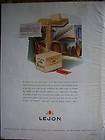 1944 LeJon Brandy Whiskey Wood Crate Box Ad