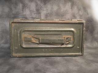 Military Issue .50 cal. Ammo box M2 WWII vintage  