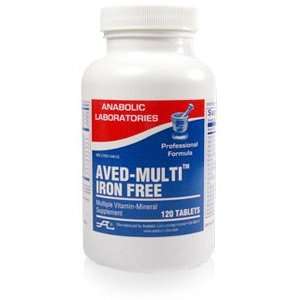 Anabolic Laboratories, Aved Multi Iron Free 120 tablets