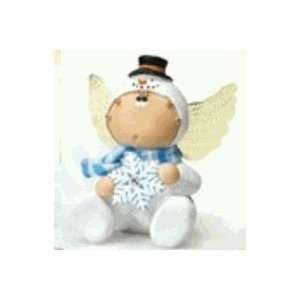 Angel Cheek, Snowman with Snowflake