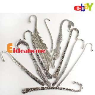 Multi Silver Oxide Charm Antique Bookmarks Fit Jewelry Making Beading 