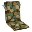   Conversation/Deep Seating Chair Cushion Set   Brown/Green Floral item