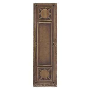   P7200 657 Oxford Antique Copper Push Plate Door Plat