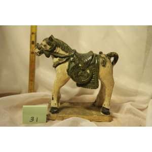  Horse Pottery, Antique Ming Dynasty 