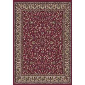  Rugs Jewel Collection Kashan Red Rectangle 710 x 910 Area Rug