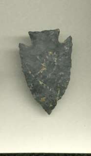 Indian Artifacts  Fine Fractured Base Point Arrowhead  