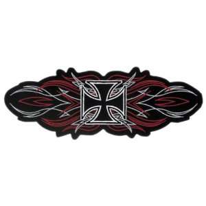 Lethal Threat Decal PINSTRIPE CROSS PATCH 6X14 3PK LT30023 