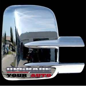   Silverado Sierra Gm Hd Chrome Towing Camper Mirror Covers Automotive