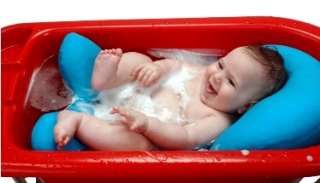 New Batya Newborn Infant Baby Bath Tub Bather Seat Seats Safety 
