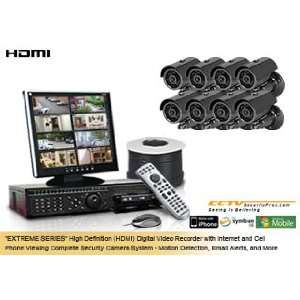   Bullet Camera with Night Vision Security Camera System (Up to 100 Feet